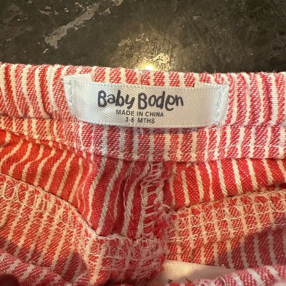 4 Baby Boden Mix & Match Applique Outfits, VGUC, Sz 3-6mo (AA2) - Picture 8 of 9